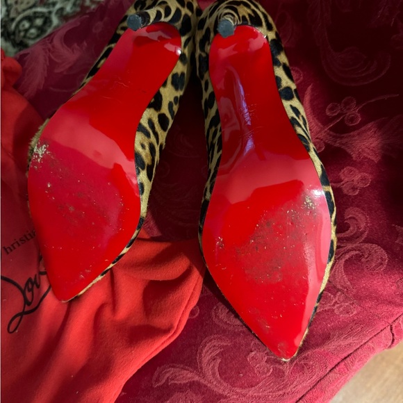 Christian Louboutin Kate 100 Madagascar Size 41 100mm Heel Good Condition - Picture 5 of 8